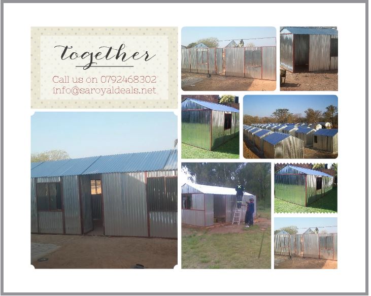 Steel Huts Johannesburg zozo huts pretoria